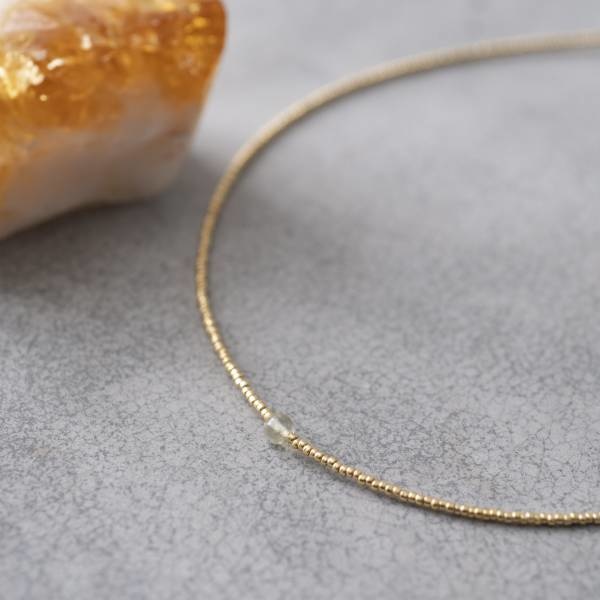 A Beautiful Story ketting 'Flora' goud