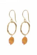 A Beautiful Story Earrings 'Graceful' gold