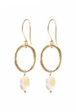 A Beautiful Story Earrings 'Graceful' gold