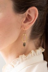 A Beautiful Story Earrings 'Graceful' gold