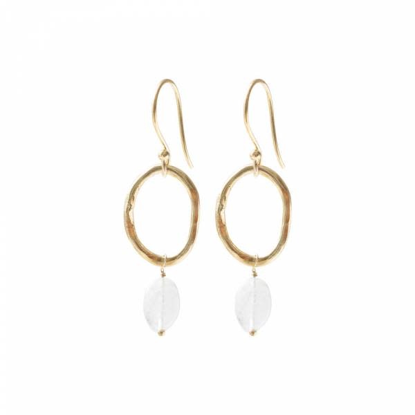 A Beautiful Story Earrings 'Graceful' gold