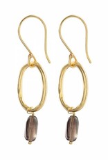 A Beautiful Story Earrings 'Graceful' gold