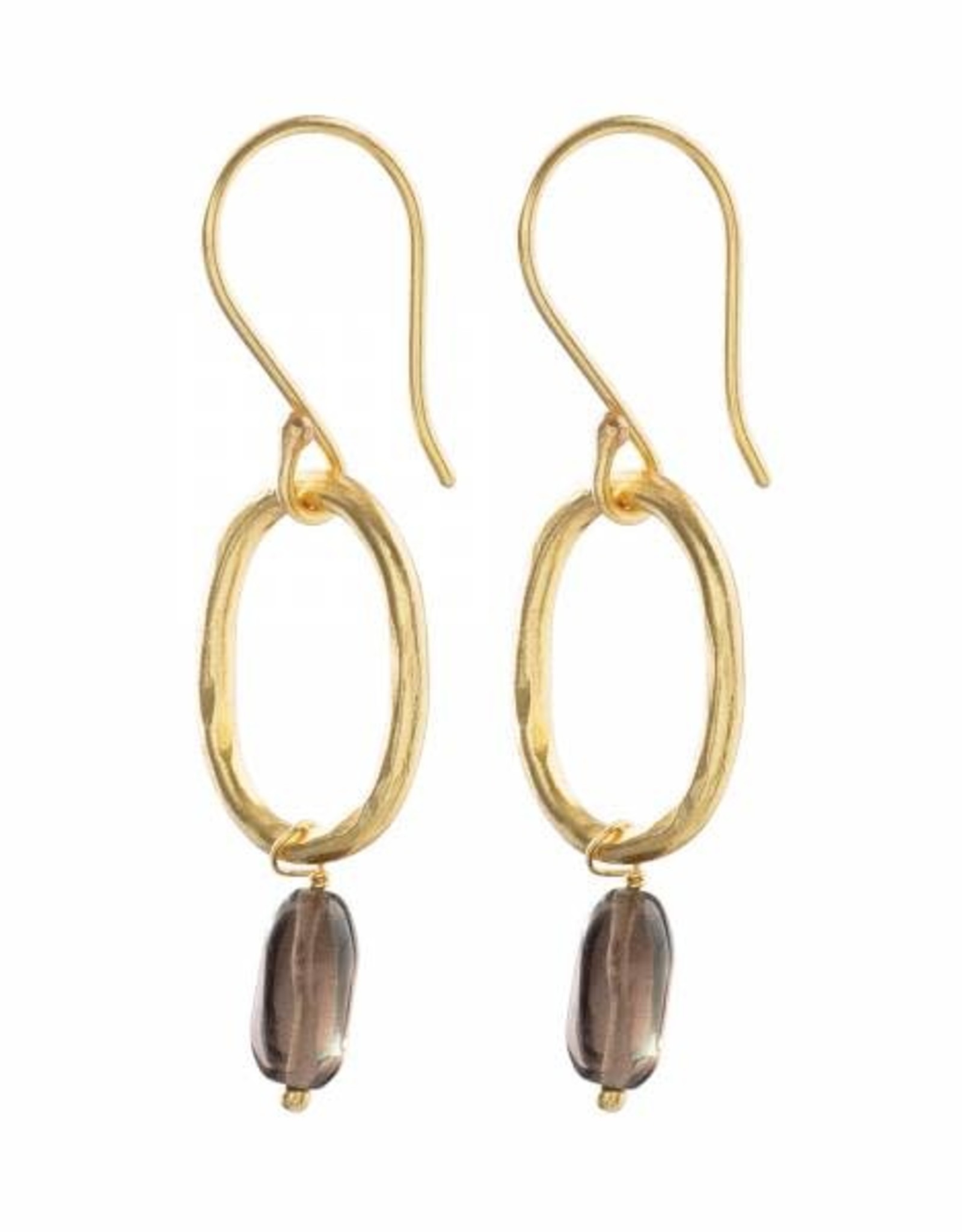 A Beautiful Story Earrings 'Graceful' gold