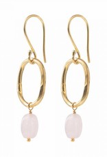 A Beautiful Story Earrings 'Graceful' gold