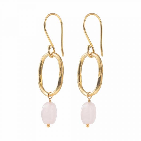 A Beautiful Story Earrings 'Graceful' gold