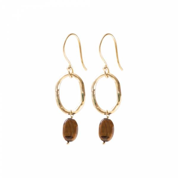 A Beautiful Story Earrings 'Graceful' gold