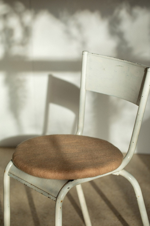 Mushkane pillow 'Chakati' round felt