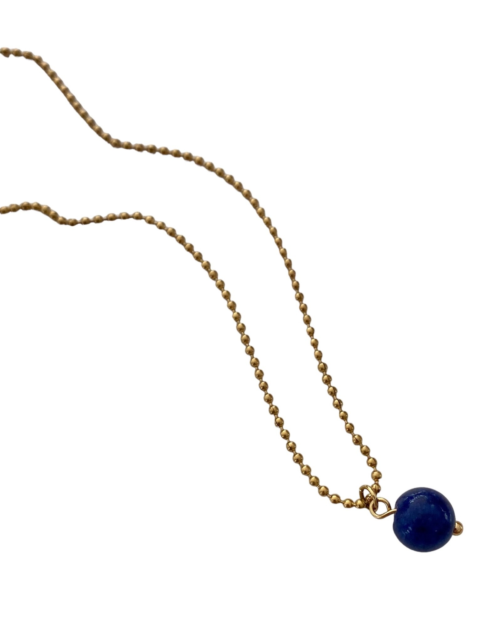 ByBjor ketting 'Cobalt - kobaltblauw