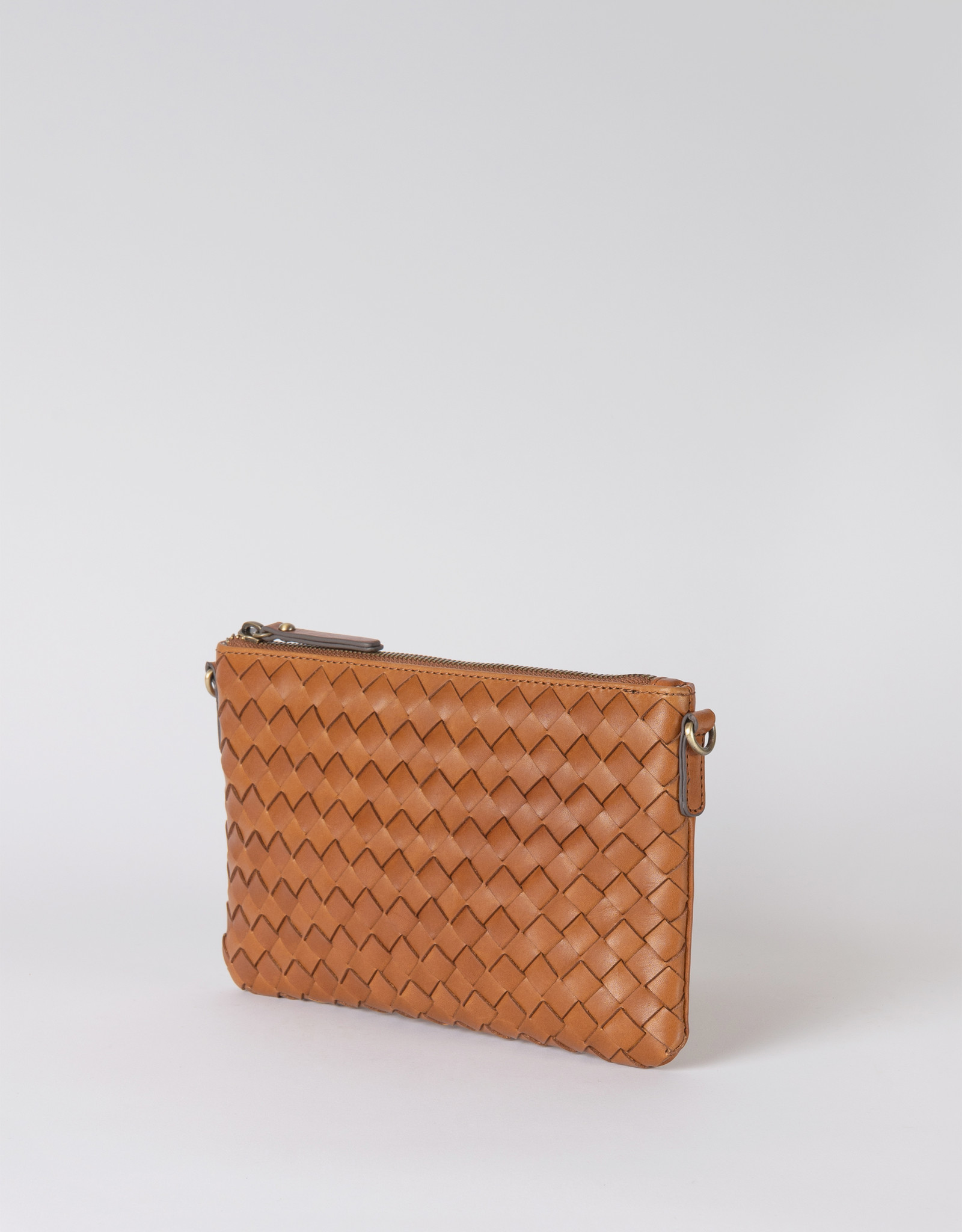 OMyBag bag 'Lexi' woven leather - cognac