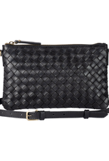 OMyBag bag 'Lexi' woven leather - black