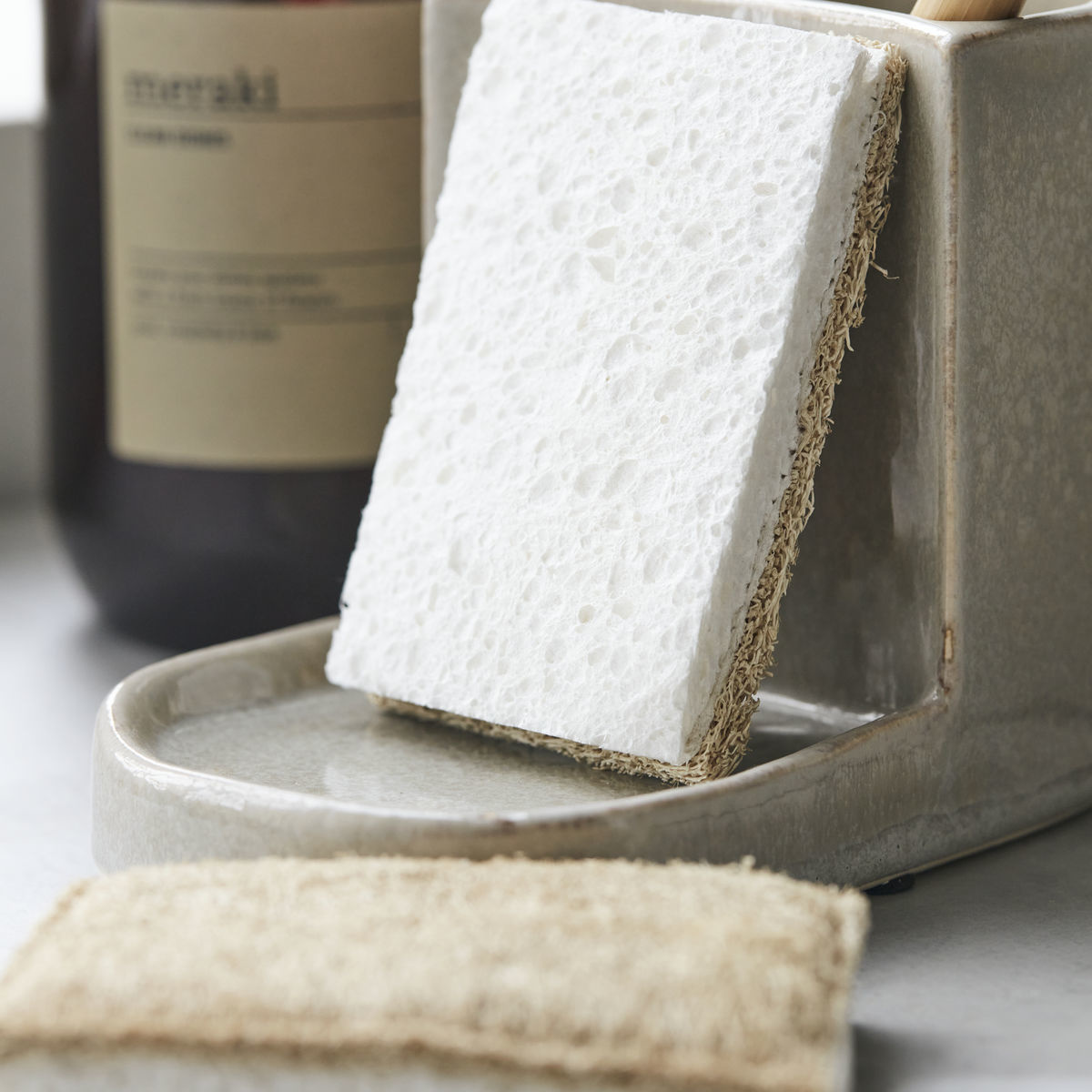 Meraki sponge 'Reseda'  - plastic free