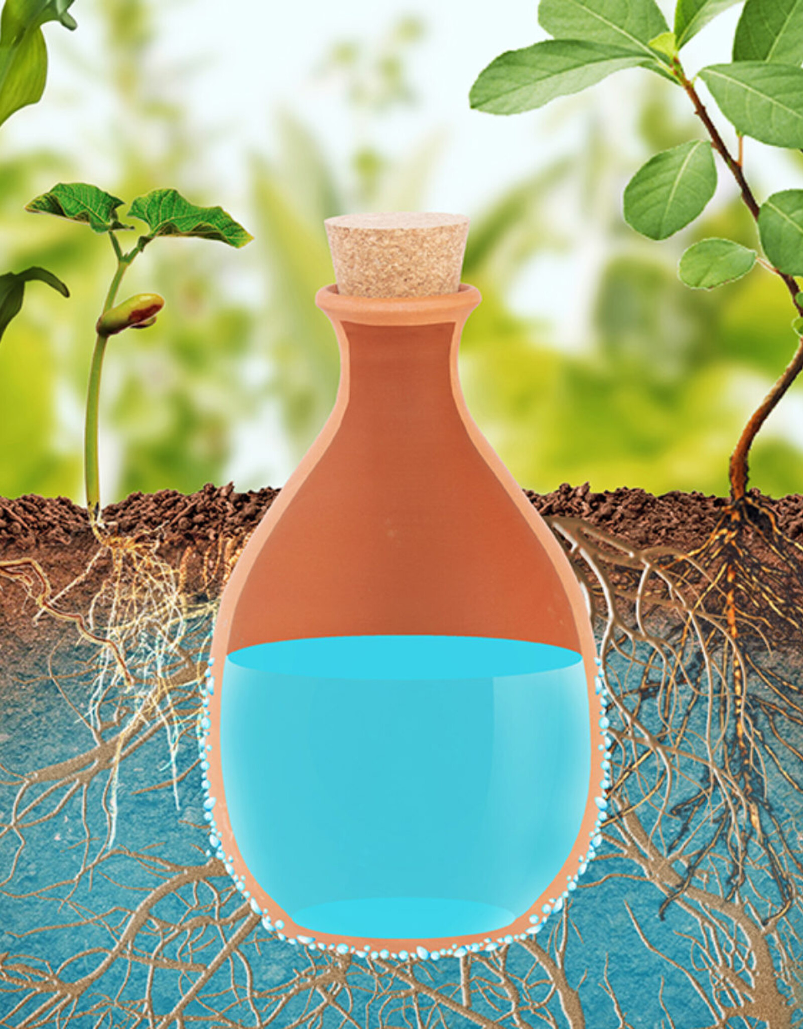 watering pot 'Olla' - terracotta