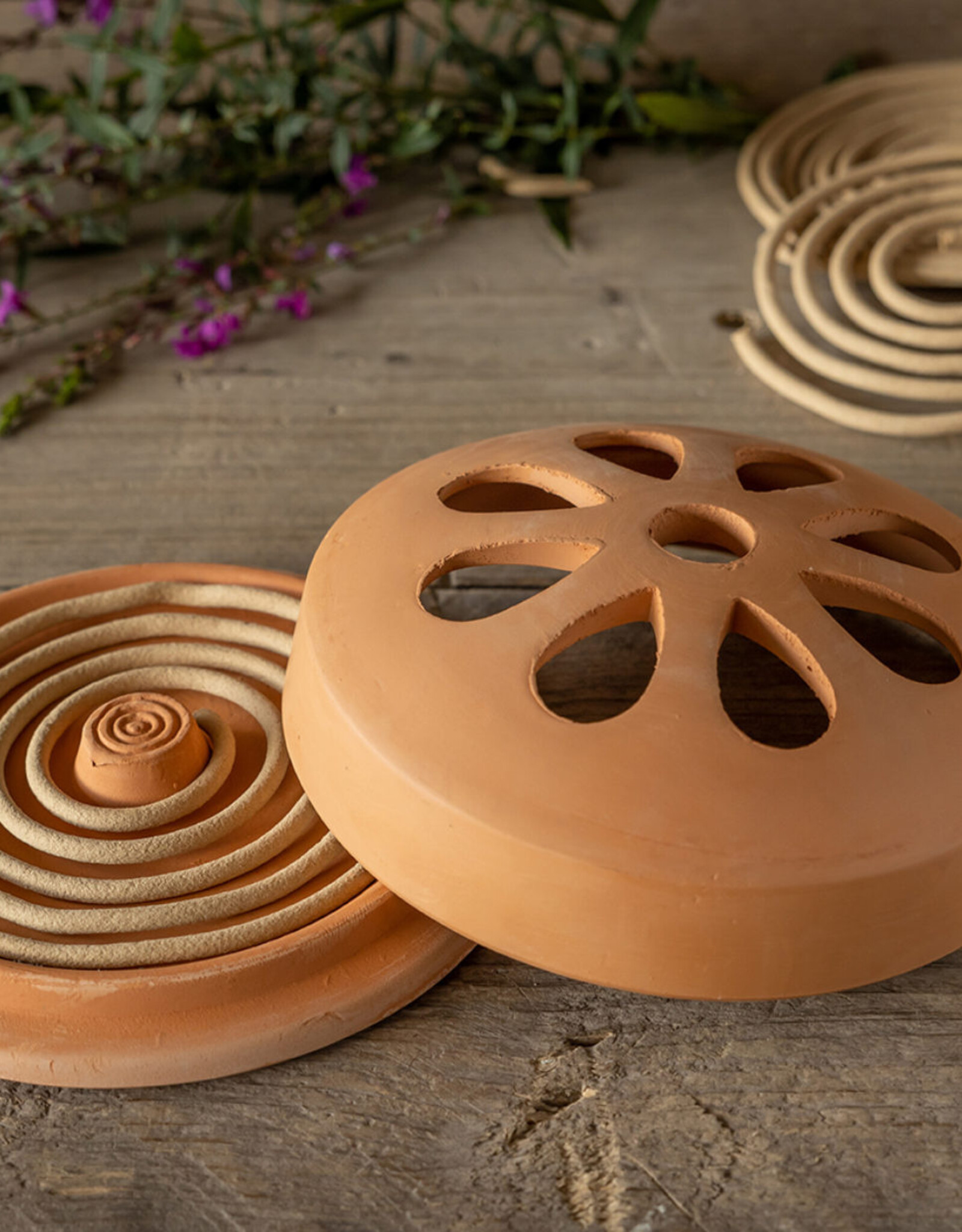 Citronella coils - terracotta