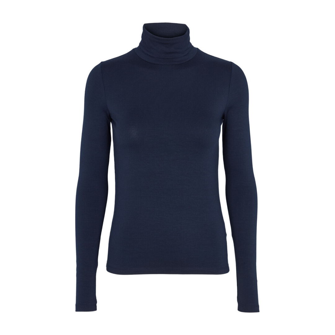 Basic Apparel t-neck'Joline' tencel