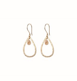 A Beautiful Story Affection Gold Plated Earrings