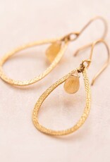 A Beautiful Story Affection Gold Plated Earrings