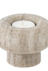 Bloomingville candleholder 'Isabea' - marble