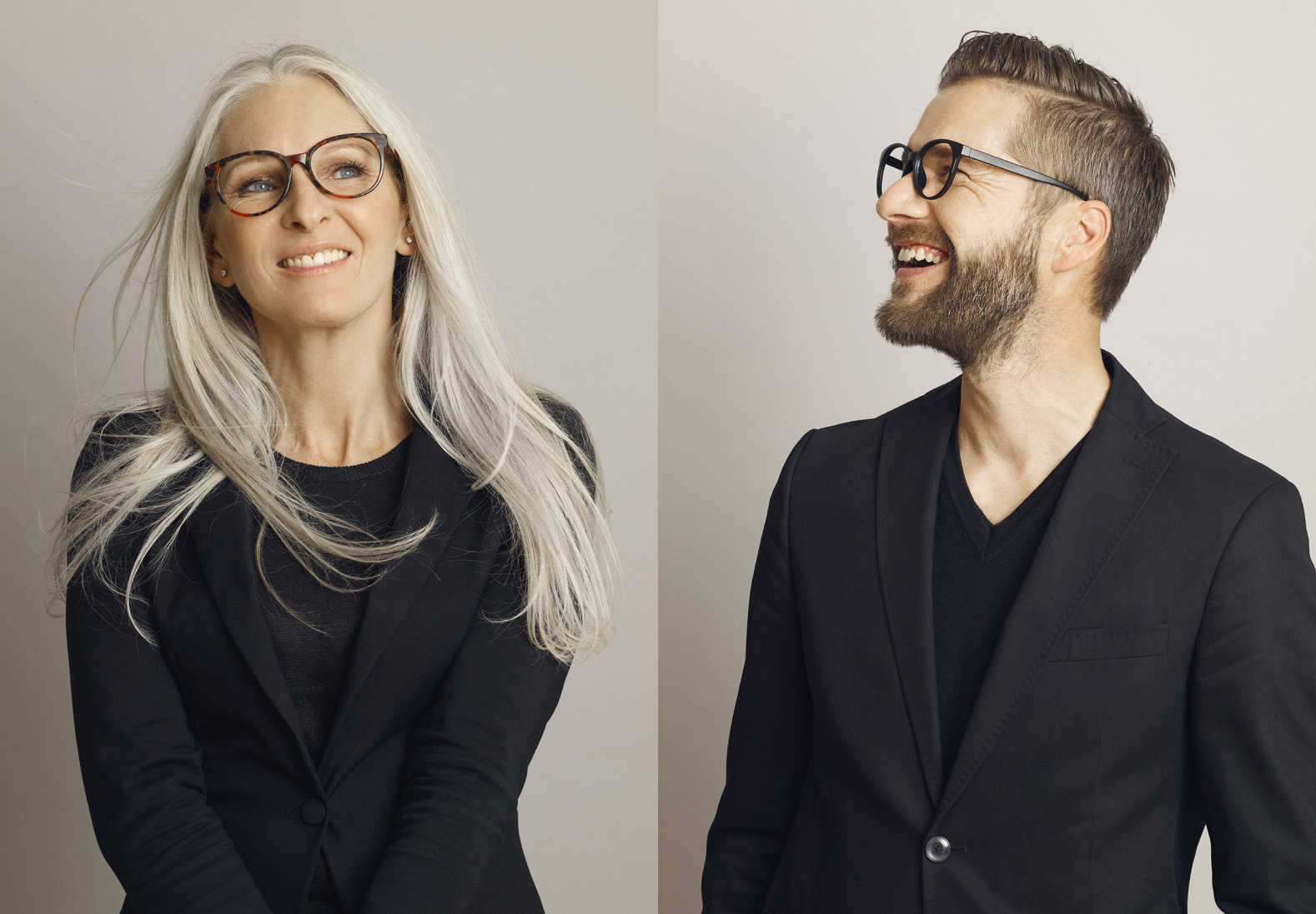 Have A Look reading glasses 'City' - marble