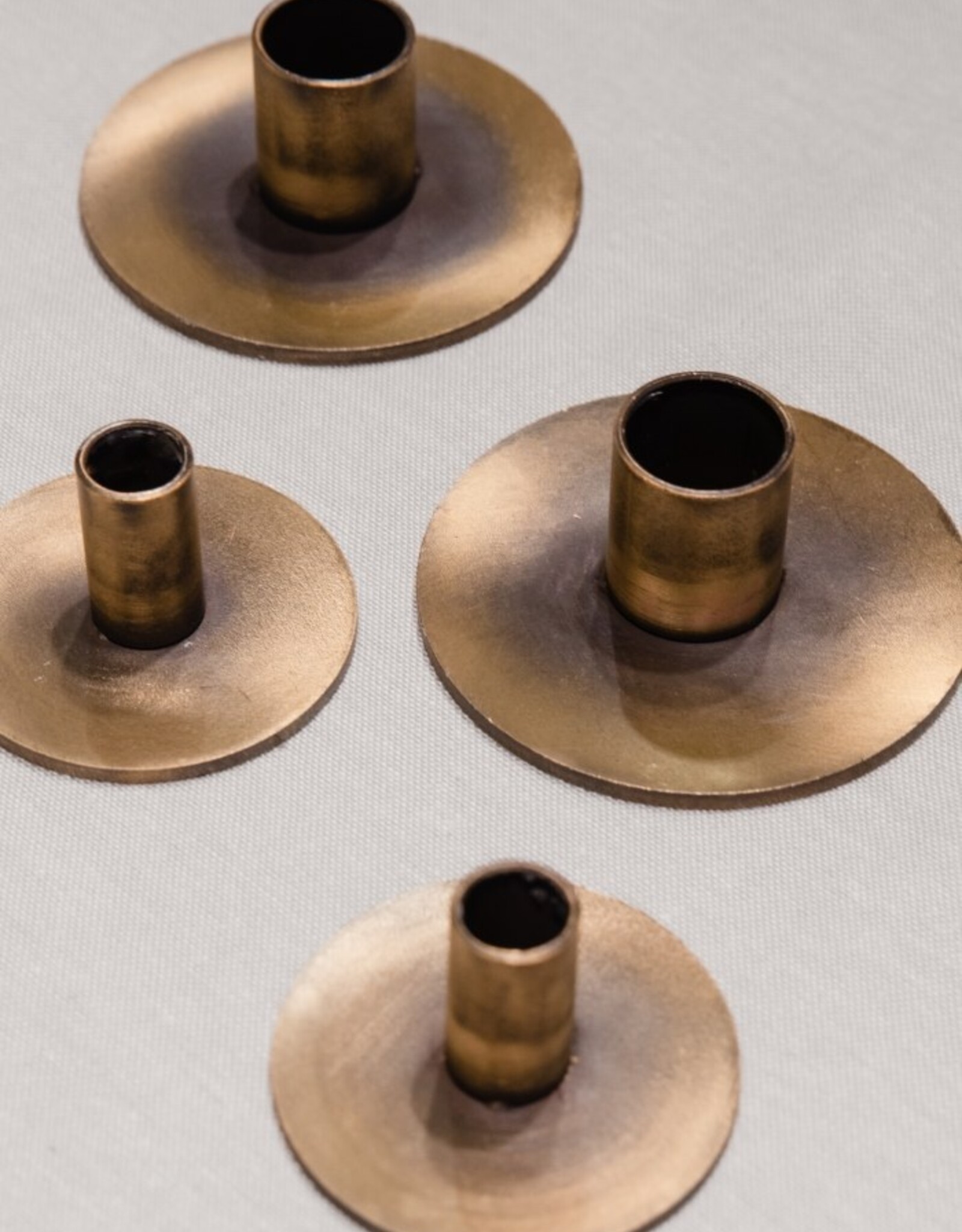 Kunstindustrien kandelaar brass - 1,3cm