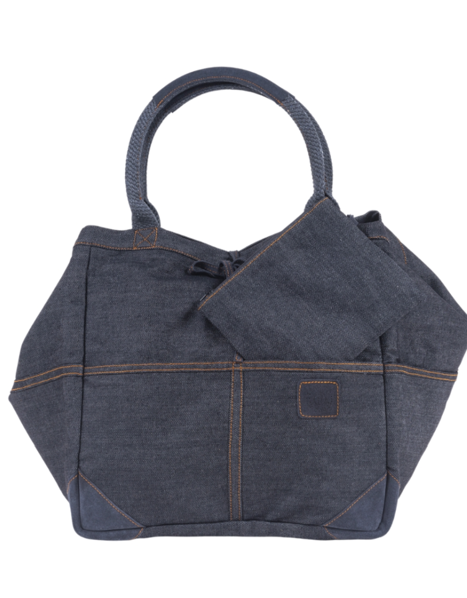 Travaux en Cours totebag 'Coast' - denim grijs