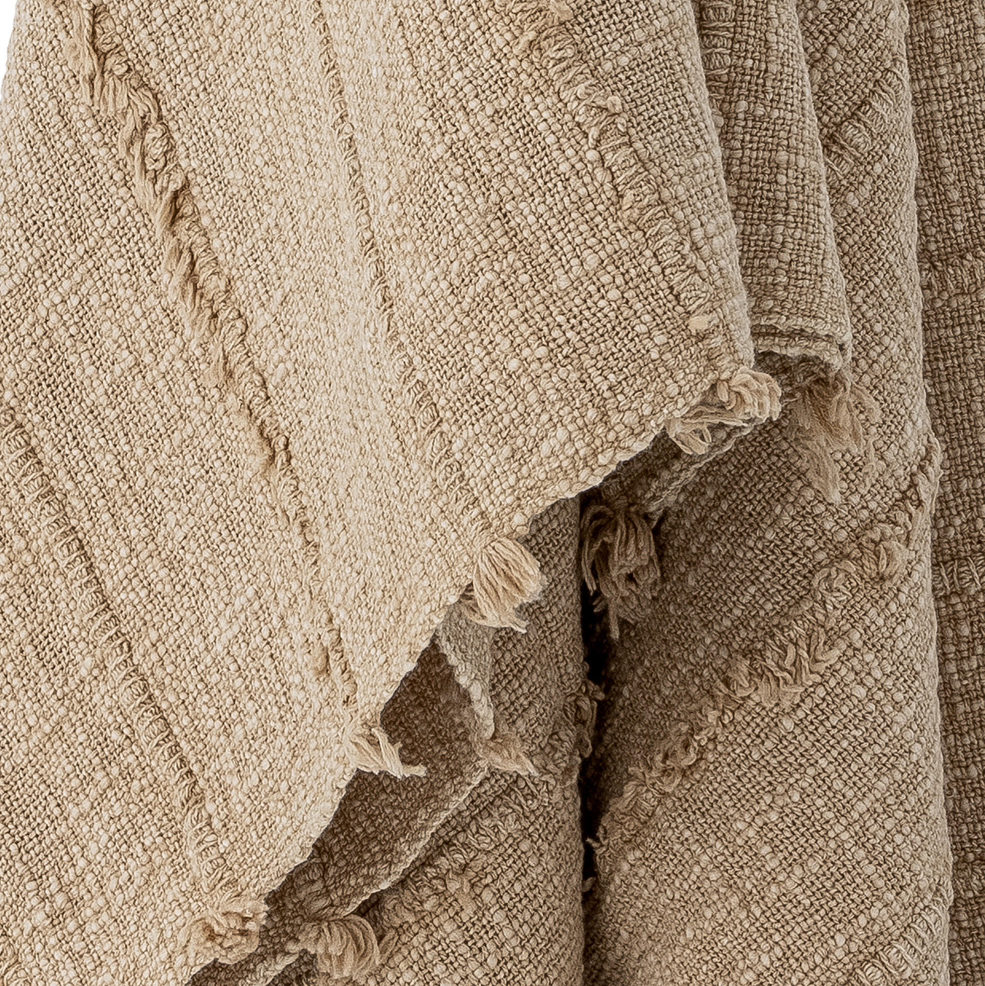 Bloomingville plaid 'Pisa' 150 x 130cm - katoen