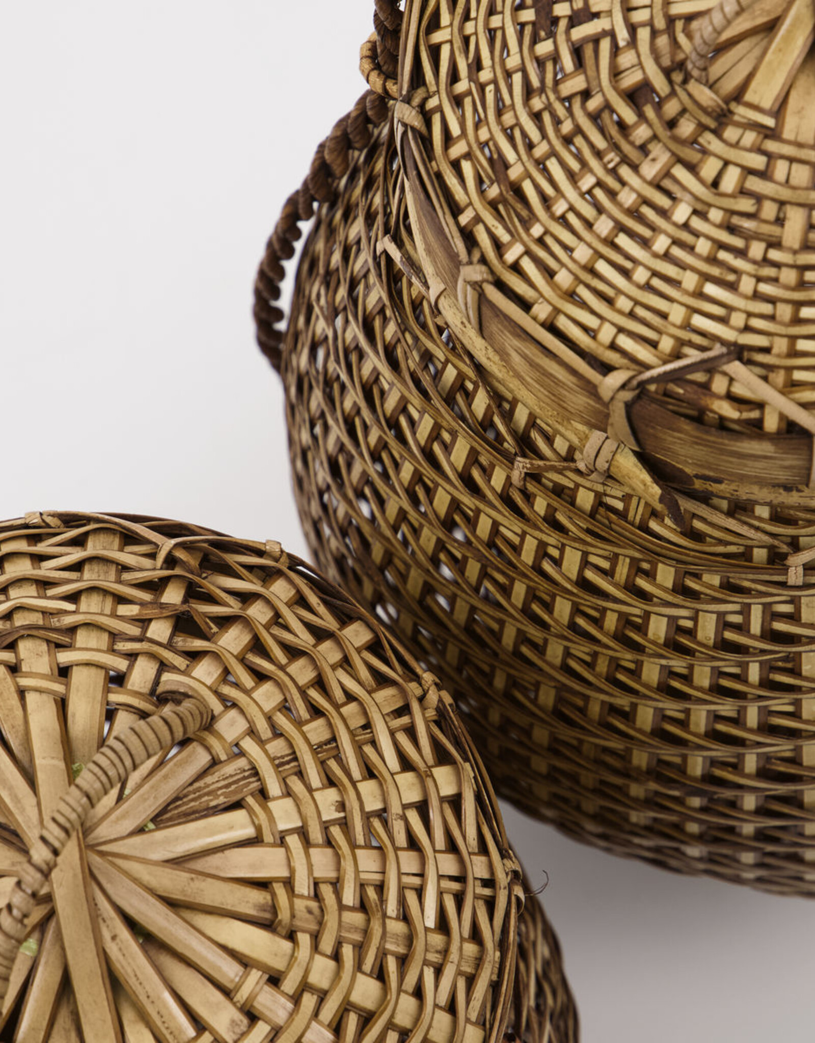 House Doctor hanging baskets 'Bali' - bamboo / rattan