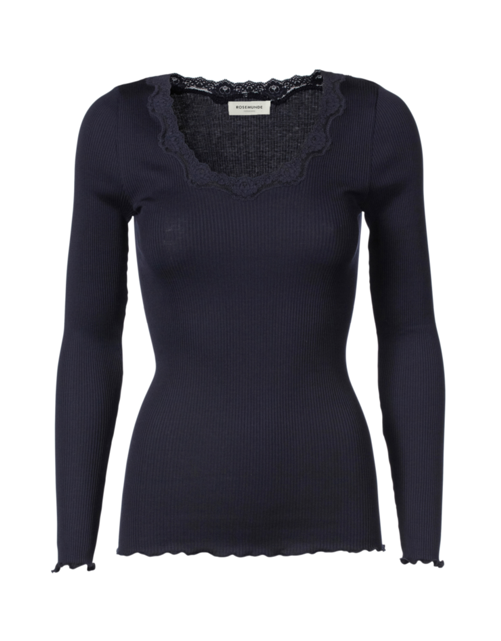 Rosemunde shirt 'Lace' zijde / katoen