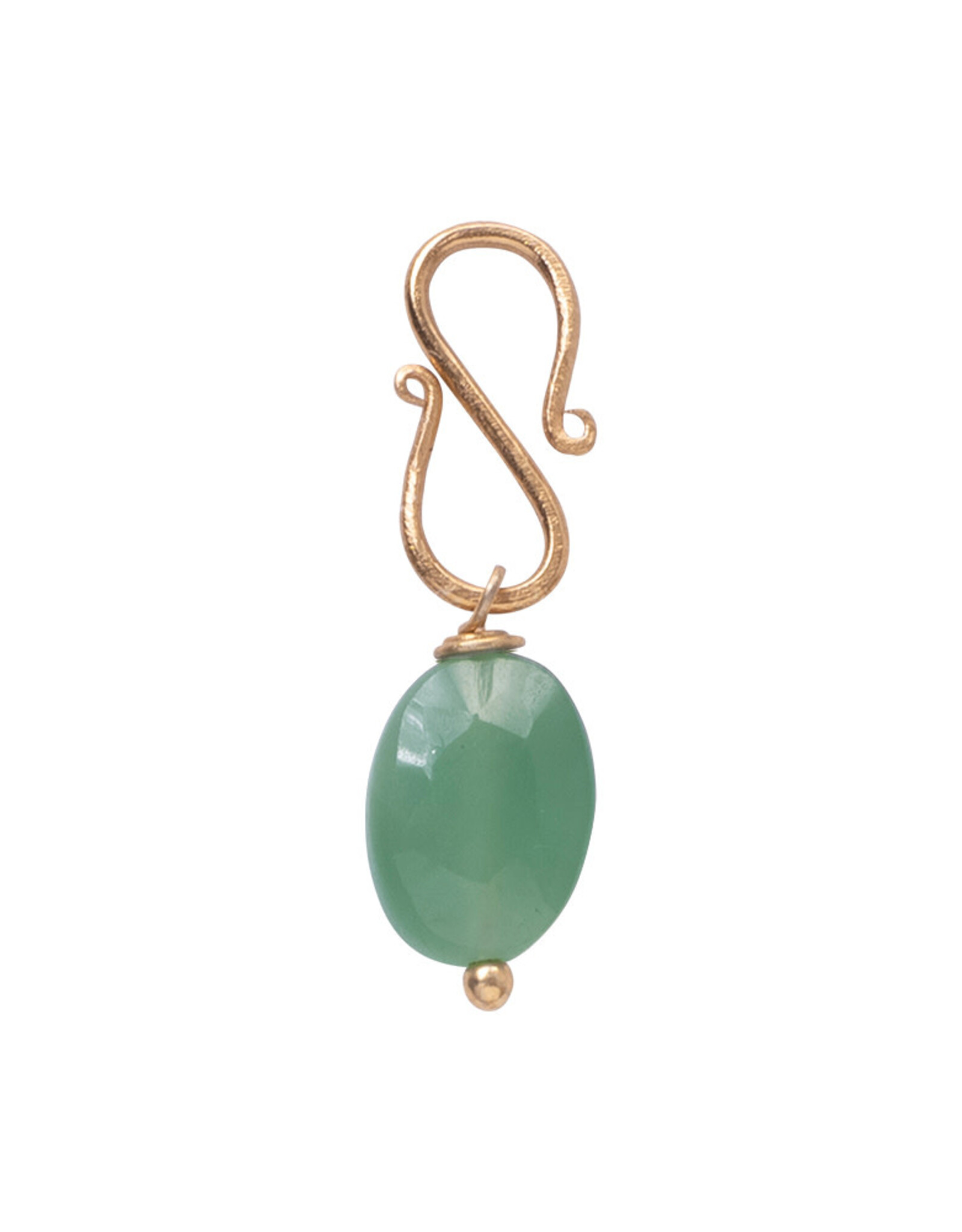 A Beautiful Story Gold Plated Faceted Gemstone Pendant