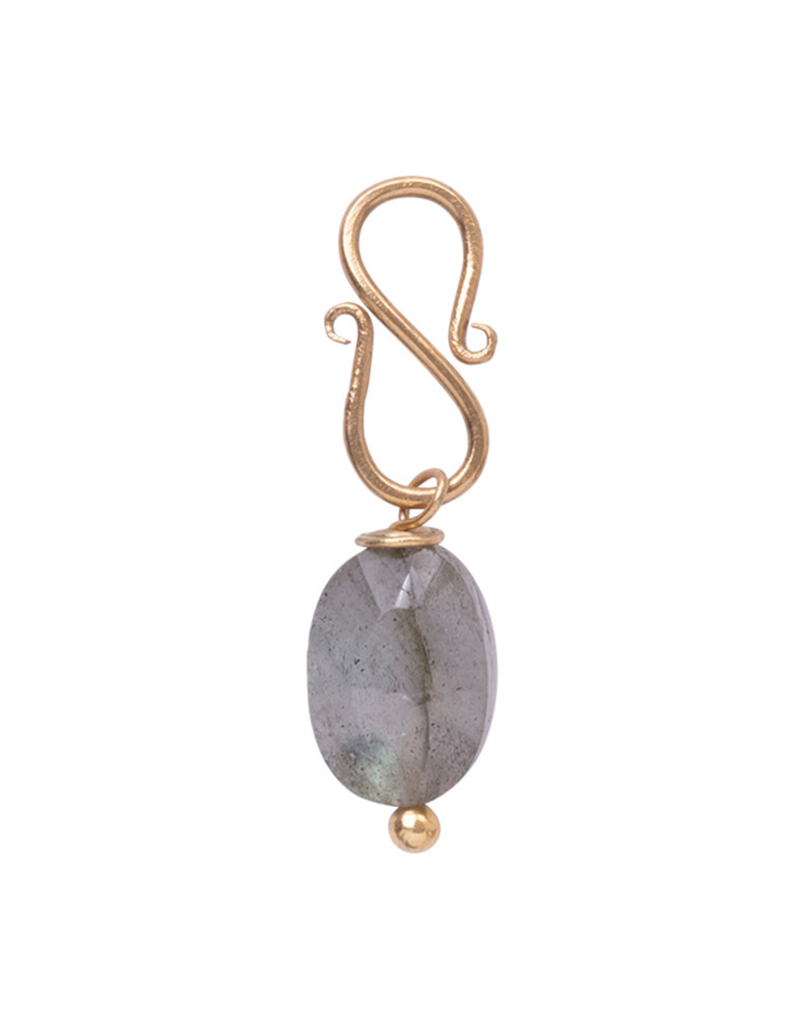 A Beautiful Story Gold Plated Faceted Gemstone Pendant