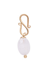 A Beautiful Story Gold Plated Faceted Gemstone Pendant