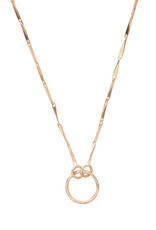 A Beautiful Story Mix & Match Attached Gold Plated Necklace