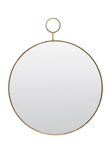 House Doctor mirror 'The Loop' - brass