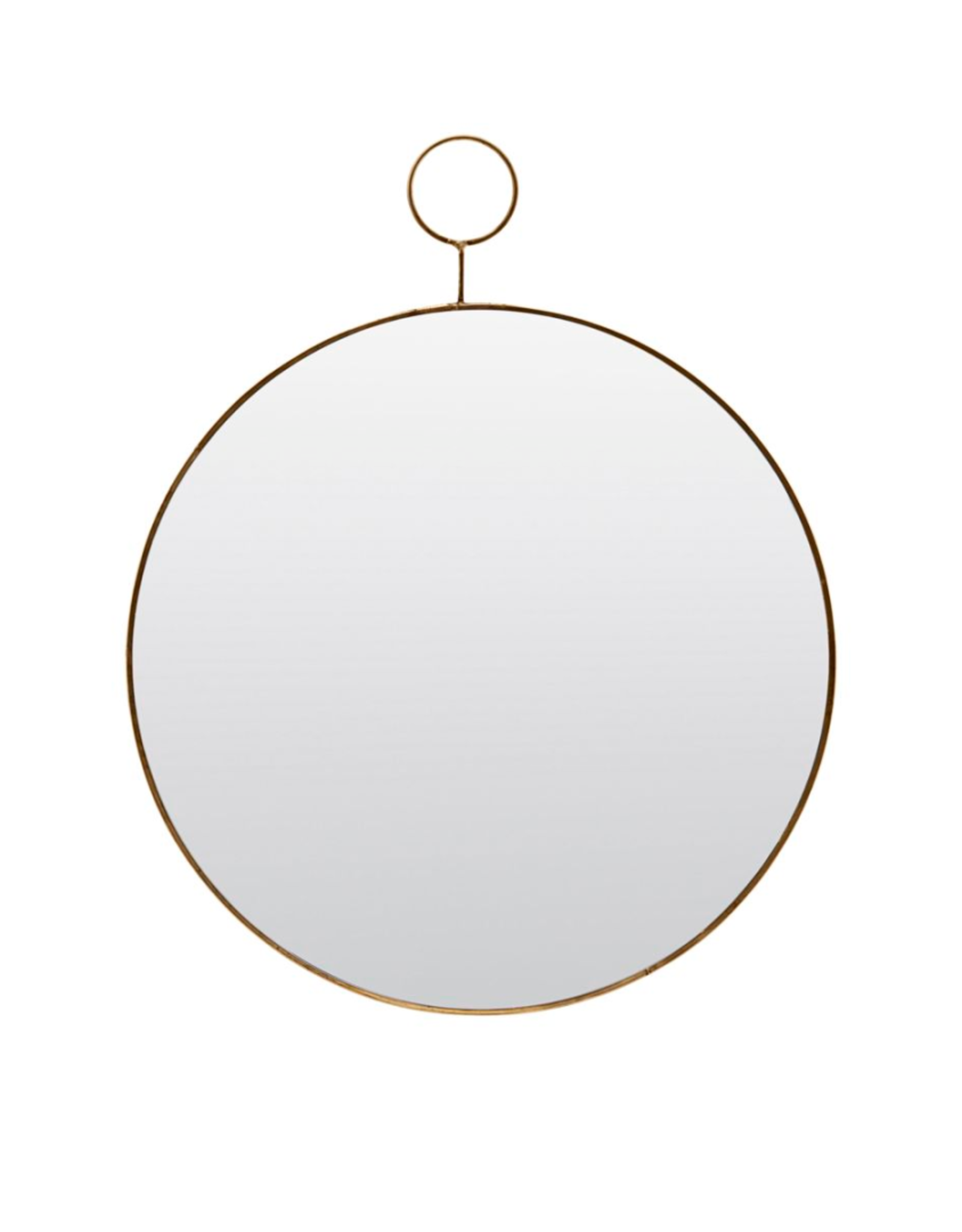 House Doctor mirror 'The Loop' - brass