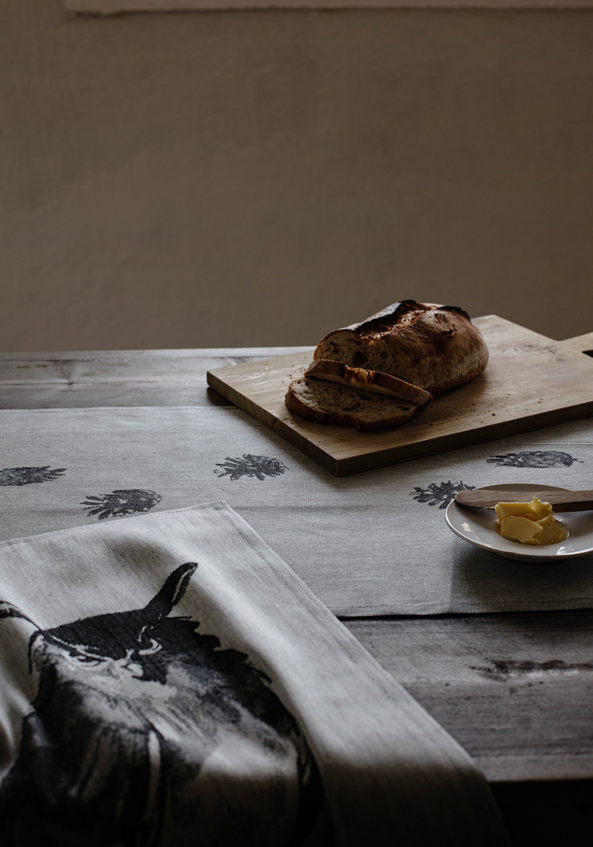 Teemu Järvi Copy of theedoek 'Metsikko' - linnen / katoen