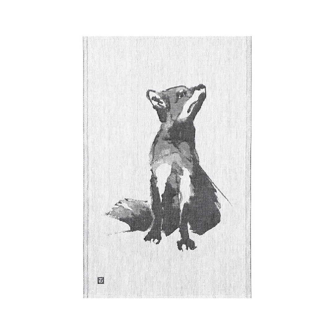 Teemu Järvi Copy of theedoek 'Huuhkaja' - linnen / katoen