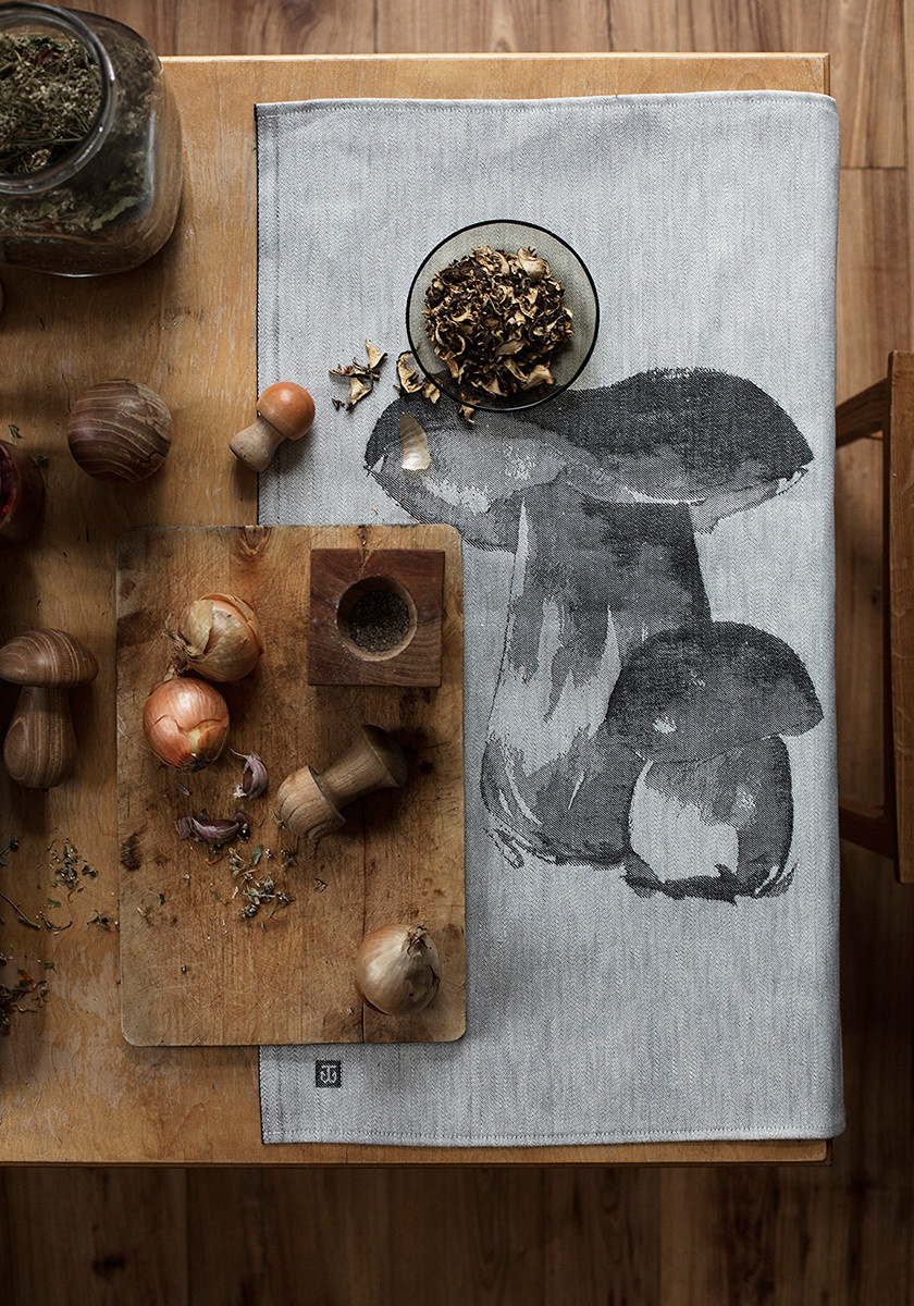 Teemu Järvi theedoek 'Tatti' - linnen / katoen