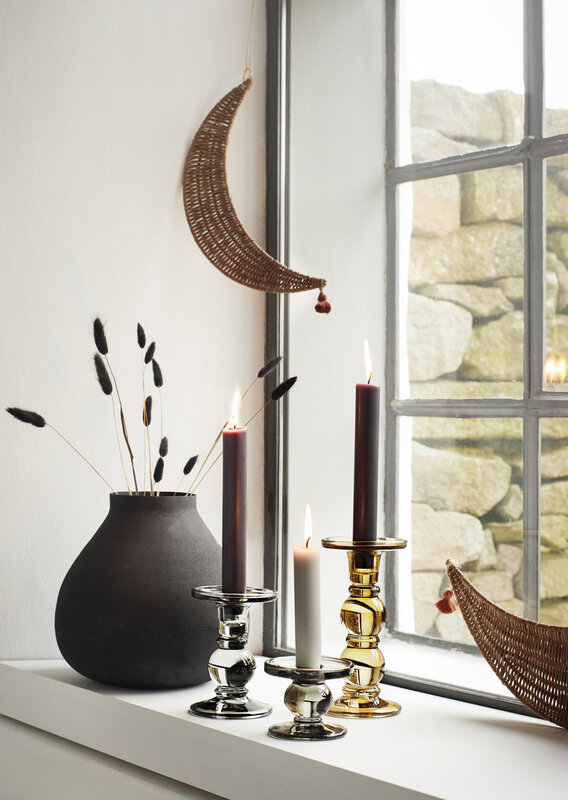 Madam Stoltz Madam Stoltz hanging rattan moons