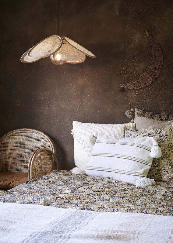 Madam Stoltz Madam Stoltz hanging rattan moons