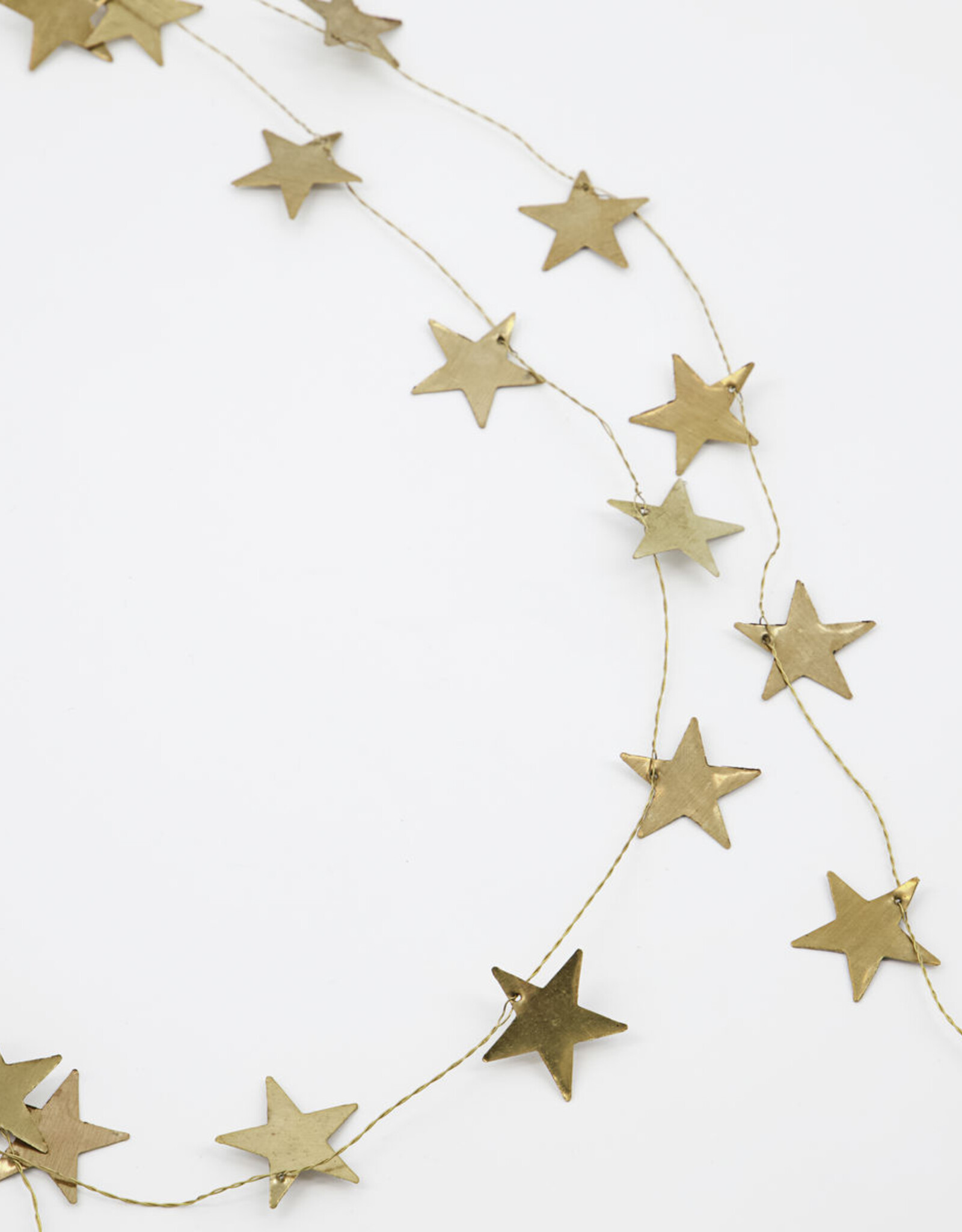 House Doctor slinger 'Garland Star' 150cm - brass