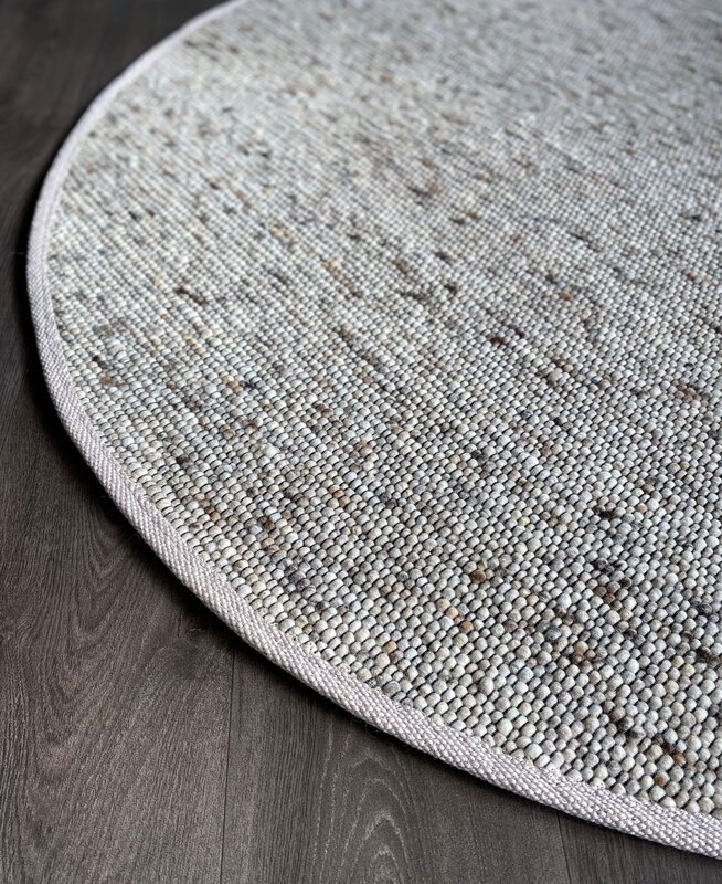 Beside Rugs rond vloerkleed 'Vegas'  - wol