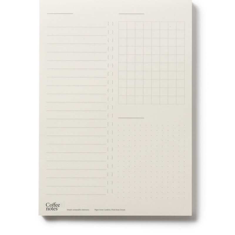 Coffee Notes organizer pads