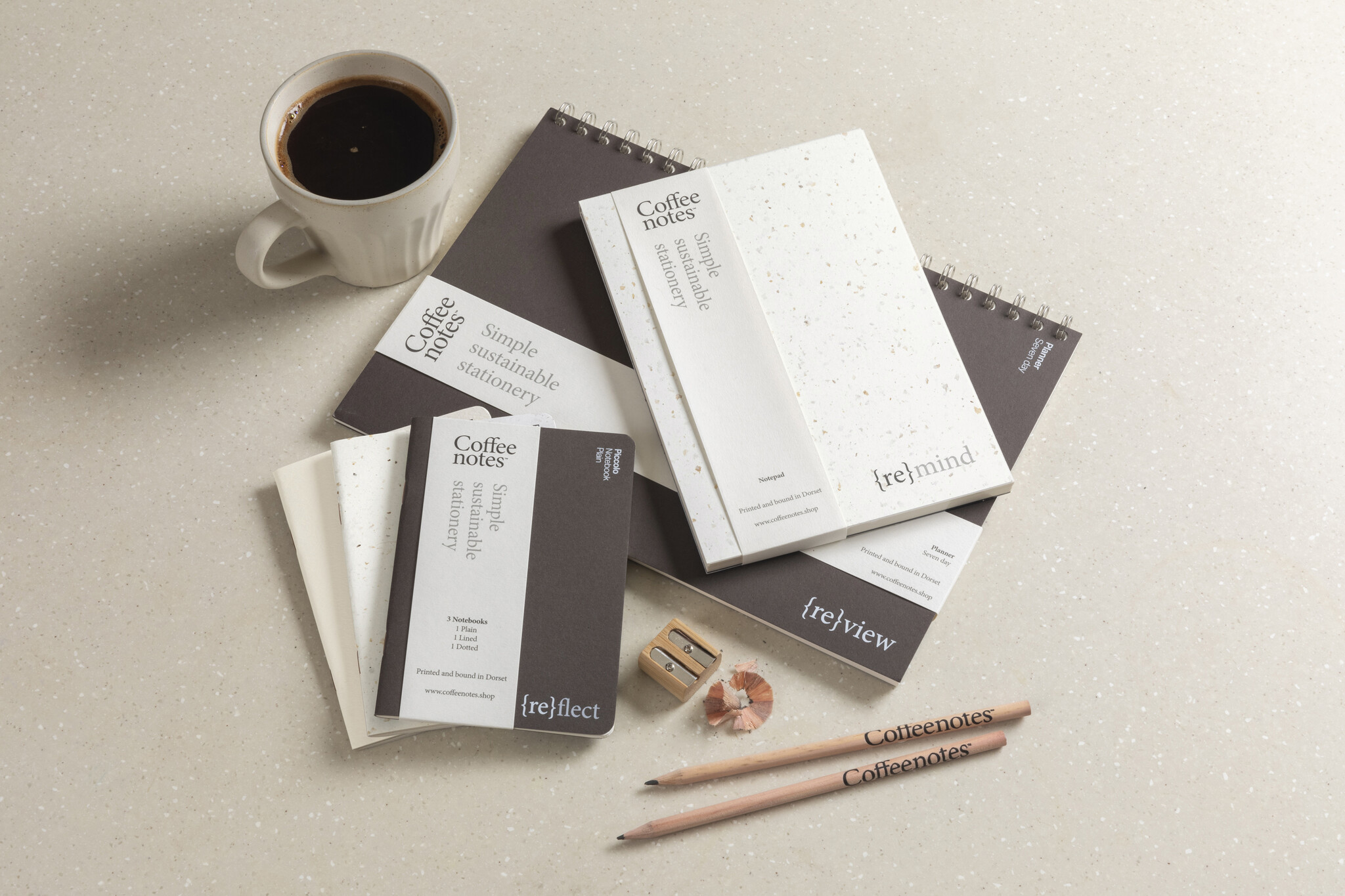 Coffee Notes organizer pads