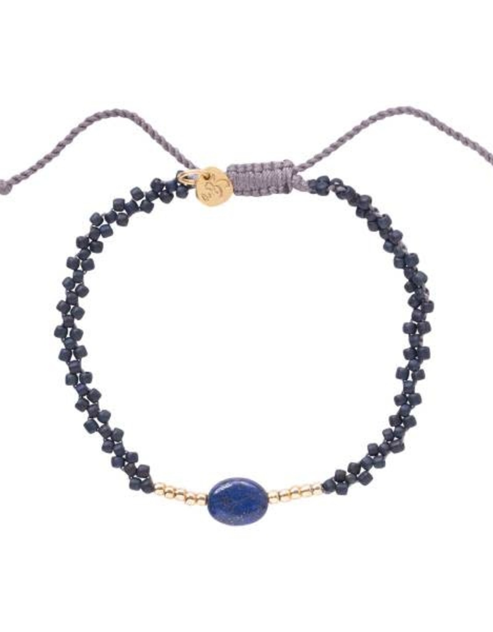 A Beautiful Story bracelet 'Emotion' gold - lapis lazuli