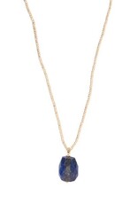 A Beautiful Story necklace 'Calm' - lapis lazuli