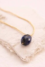 A Beautiful Story necklace 'Calm' - lapis lazuli