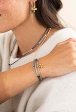 A Beautiful Story bracelet / necklace 'Feel' - lapis lazuli