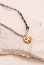 A Beautiful Story bracelet / necklace 'Feel' - lapis lazuli