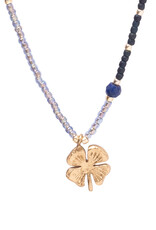 A Beautiful Story bracelet / necklace 'Feel' - lapis lazuli