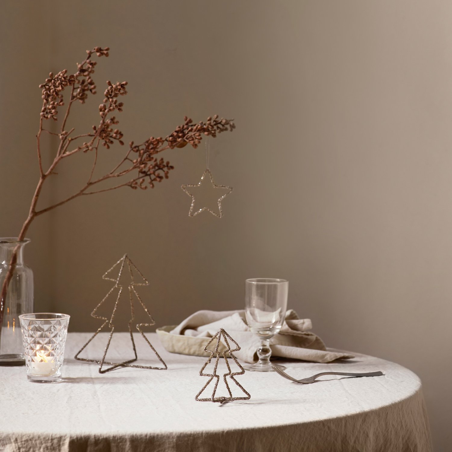 TineK Home set/5 sterren glitter