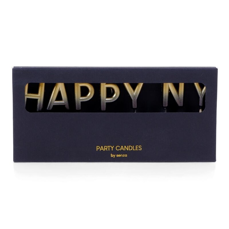 taartkaarsjes 'happy New year'